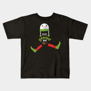 Christmas elf family group apparel GBH Kids T-Shirt